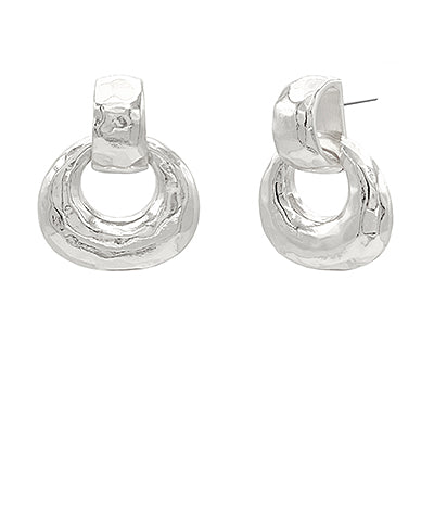 Dewdrop Silver Earrings