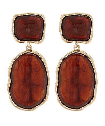 Chestnut Charm Earrings