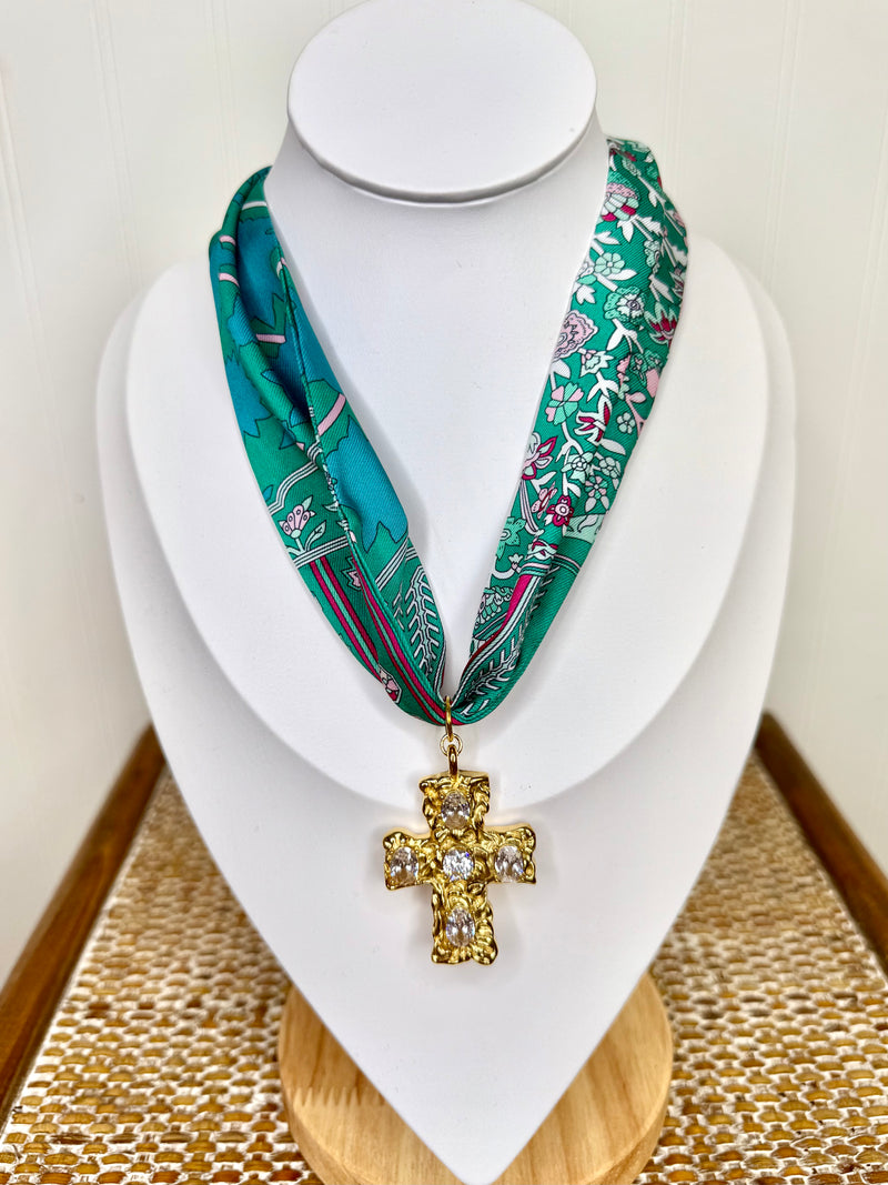 Hart Designs- Grace & Glimmer Scarf Necklace