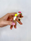 Tova- Eliana- White Multi Stone Neon Bracelet