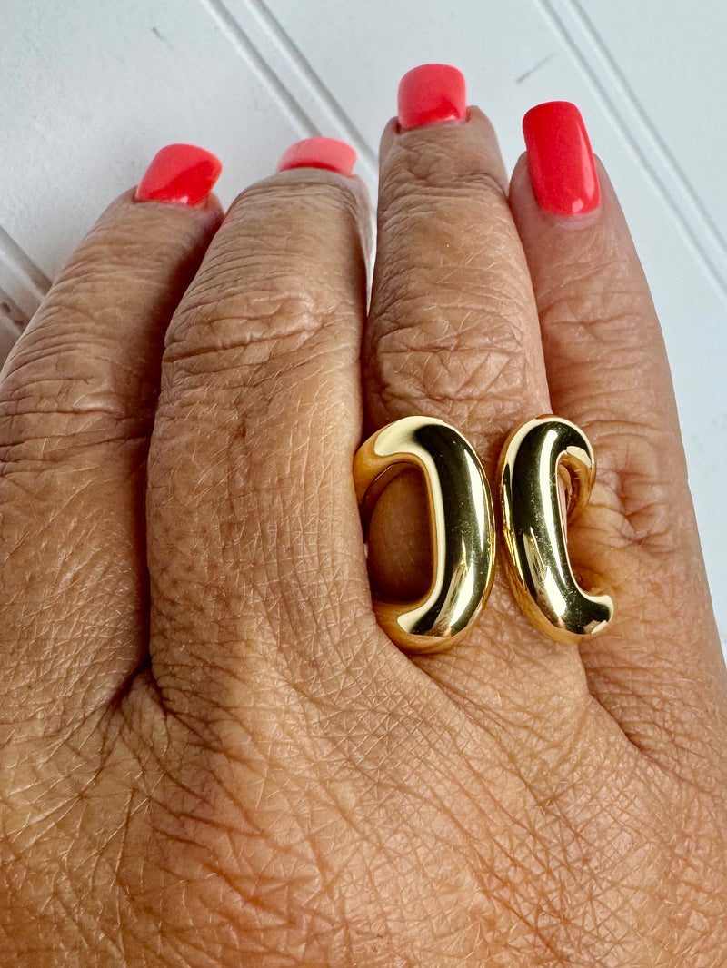 Golden Goddess Ring