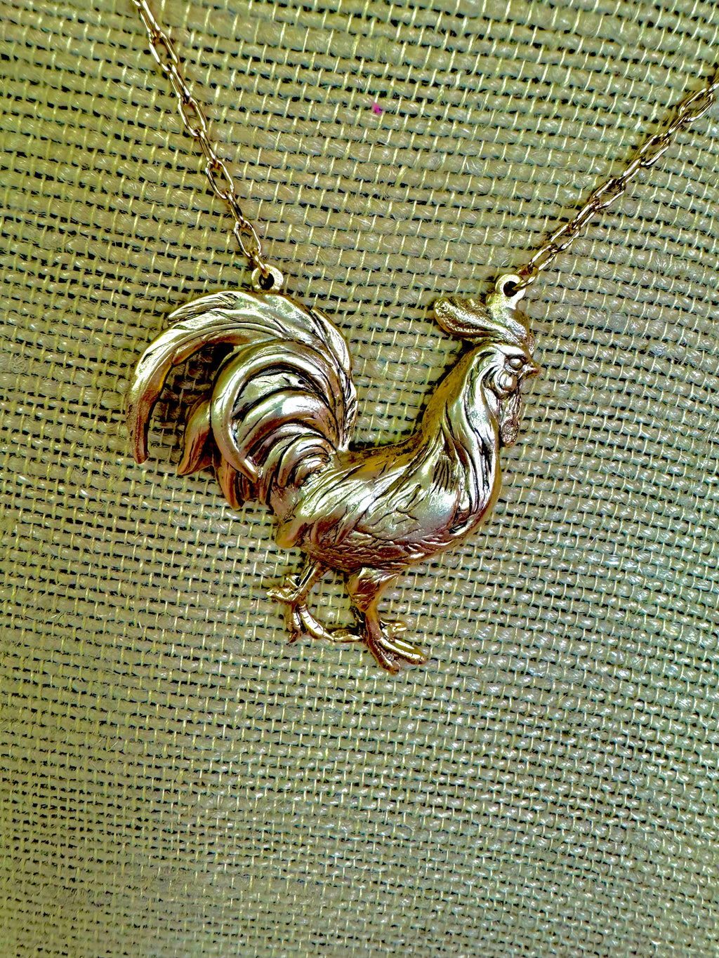 Yochi- Rooster Necklace