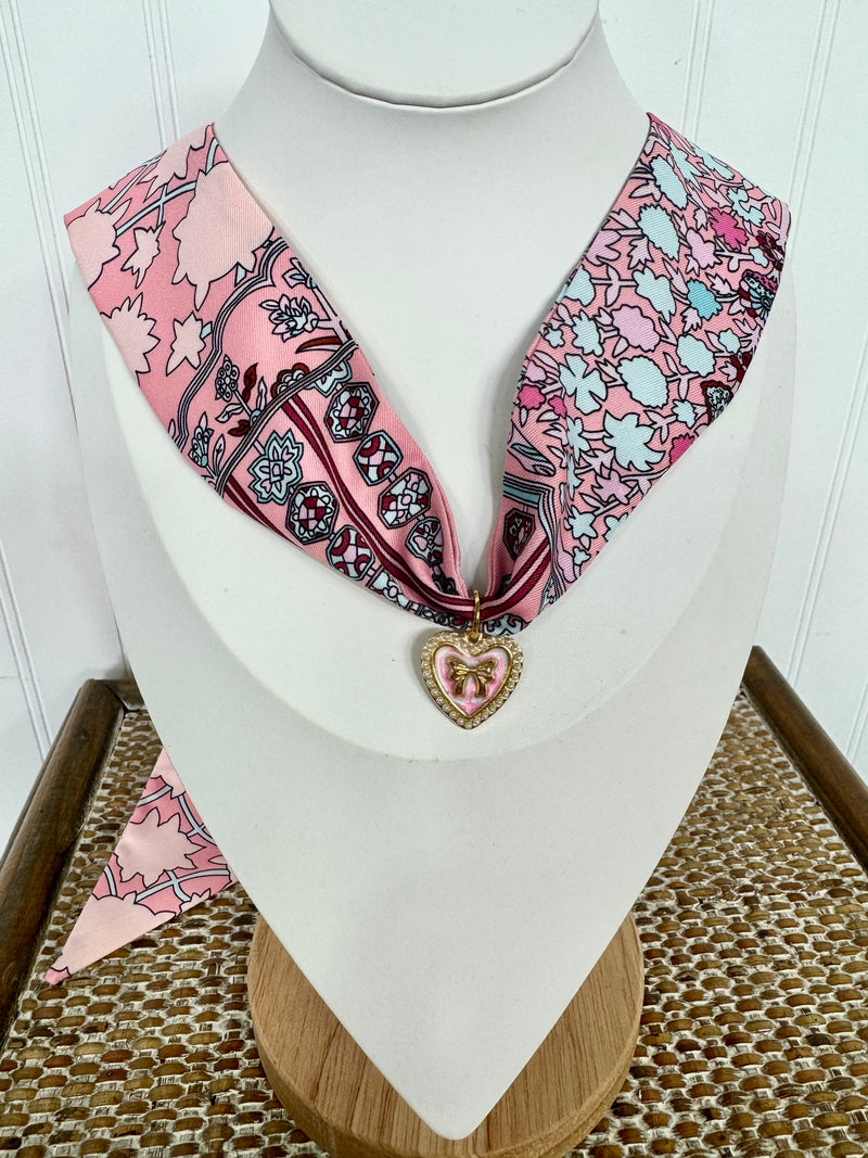Hart Designs- Pastel Pretty Scarf Necklace