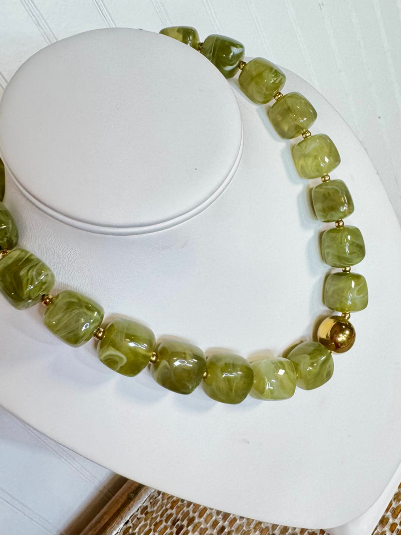 Hart Designs- Lime Lush Necklace