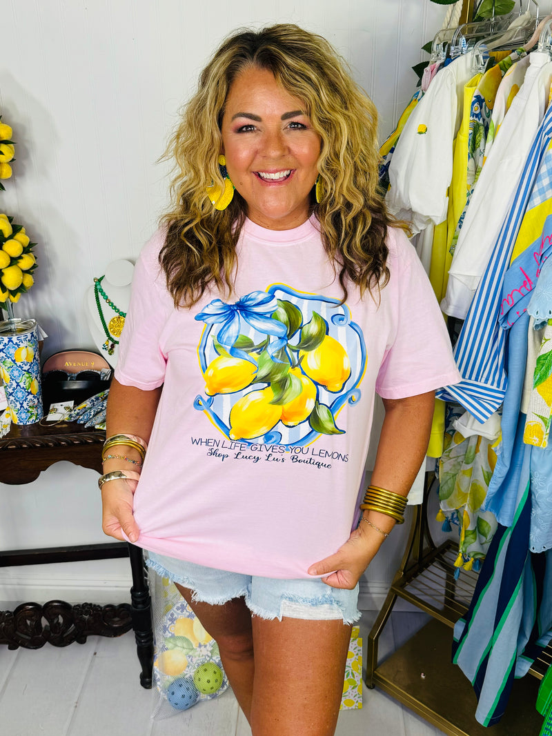 When Life Gives You Lemons, Shop Lucy Lu's Boutique Tee