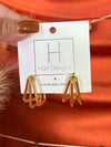 Hart Designs- So Golden Earrings