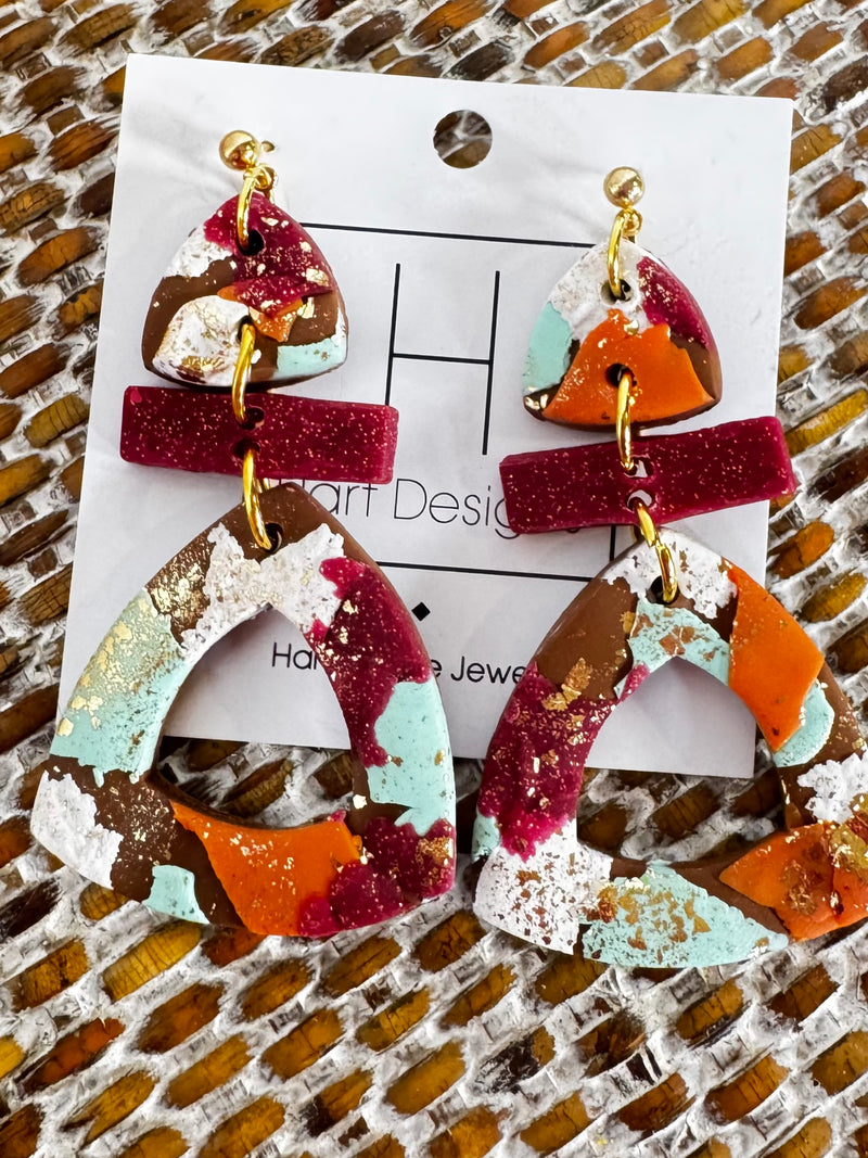 Hart Designs- Rusty Treasures Earrings
