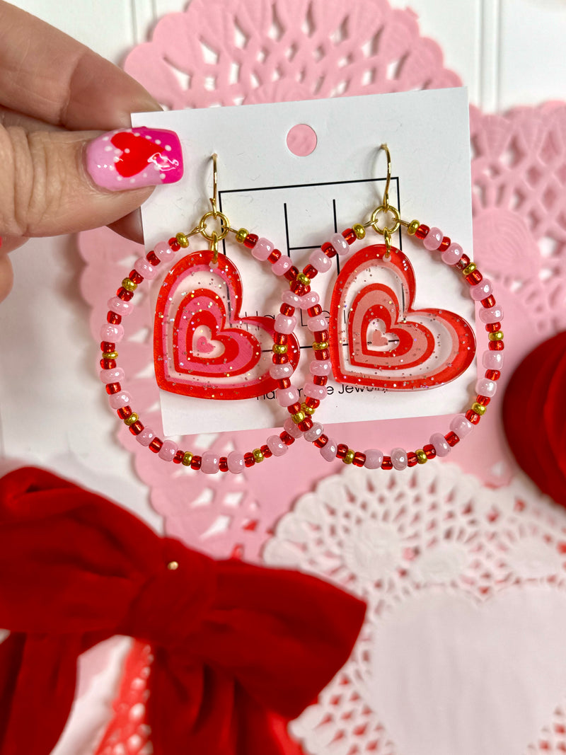 Hart Designs- Sweet Love Earrings