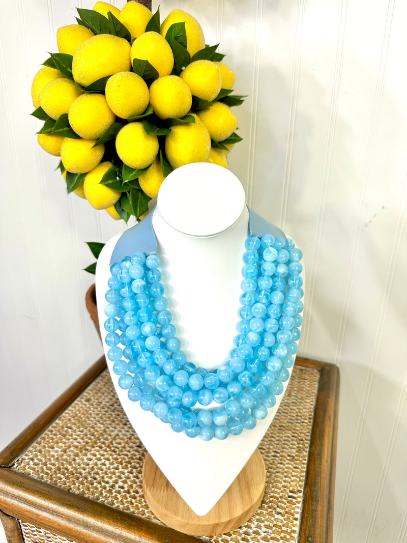 Shores Of Fiji Beaded Necklace