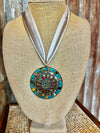 Mosaic Muse Scarf Necklace