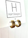 Hart Designs - Love Me Longer Hoops