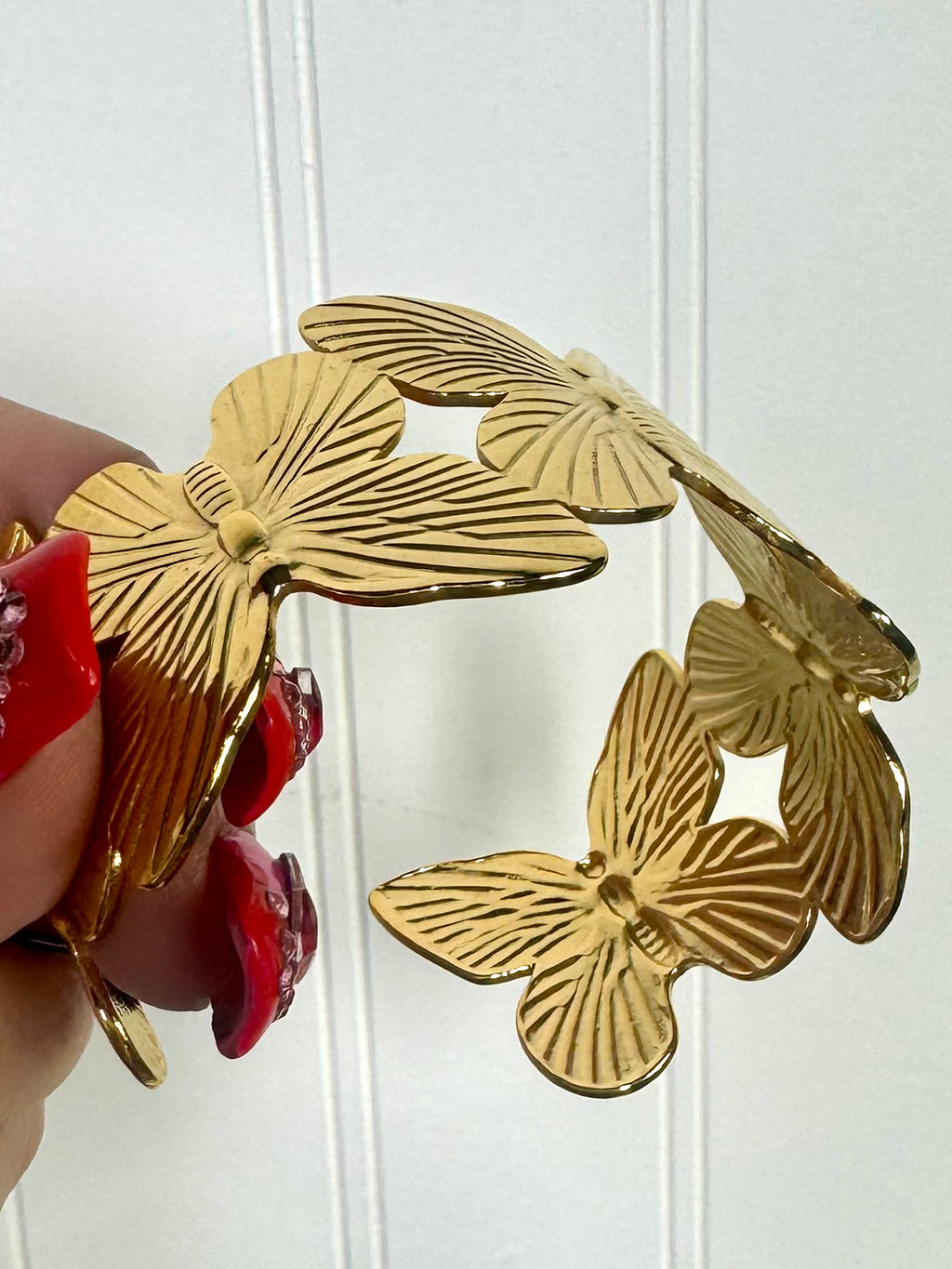 Hart Designs - Butterfly Landing Cuff