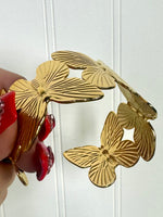 Hart Designs - Butterfly Landing Cuff