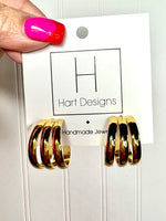 Hart Designs - Pixie Hoops