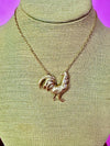 Yochi- Rooster Necklace