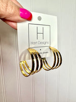 Hart Designs - Spice it Up Hoops