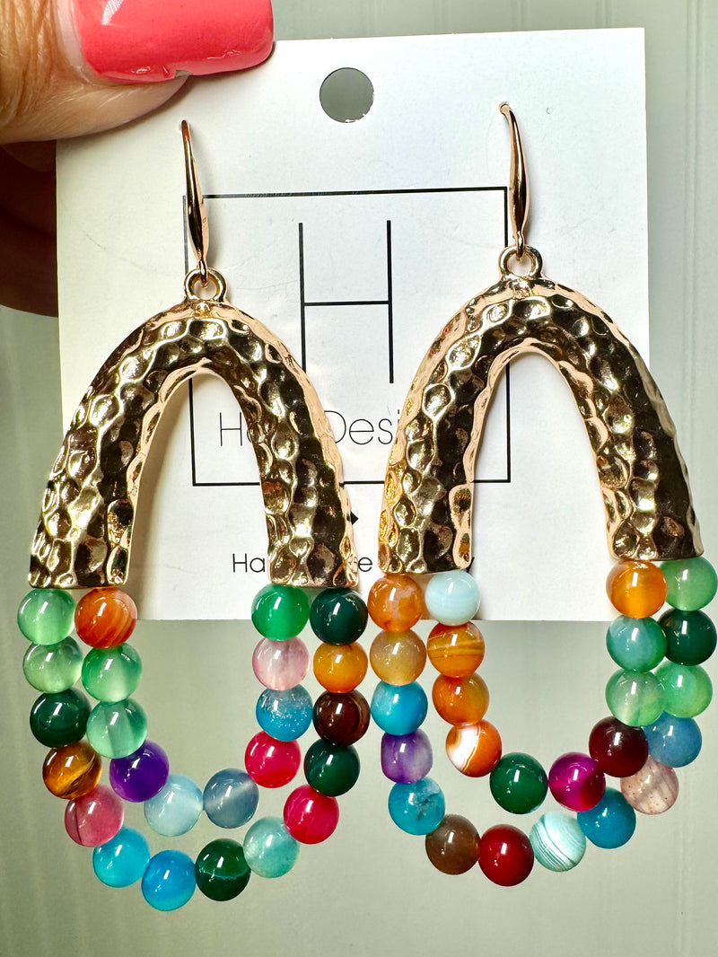 Hart Designs- Over The Rainbow Earrings