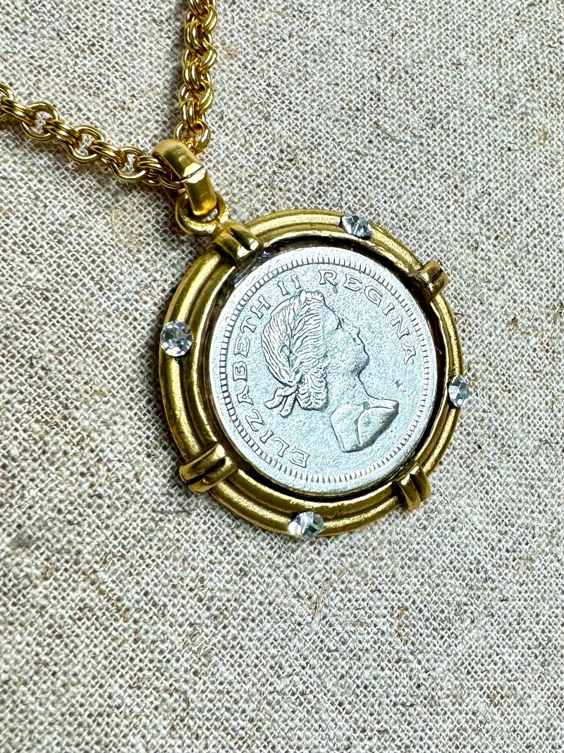 Yochi- Sunken Treasure Coin Necklace