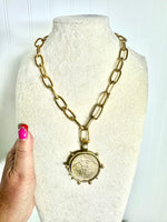 Yochi- Down Under Coin Necklace