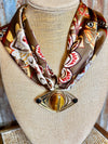 Bronco Babe Scarf Necklace