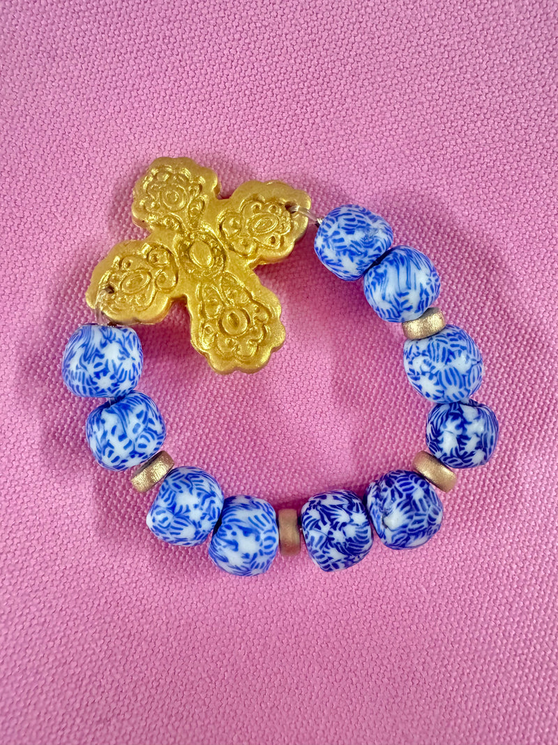 Hidden Truth- Santorini Skies Bracelet
