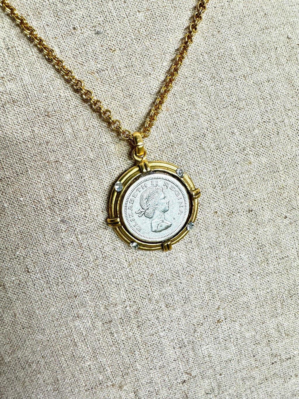 Yochi- Sunken Treasure Coin Necklace