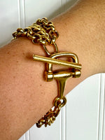 Yochi- Shanna 3 Chain Bracelet