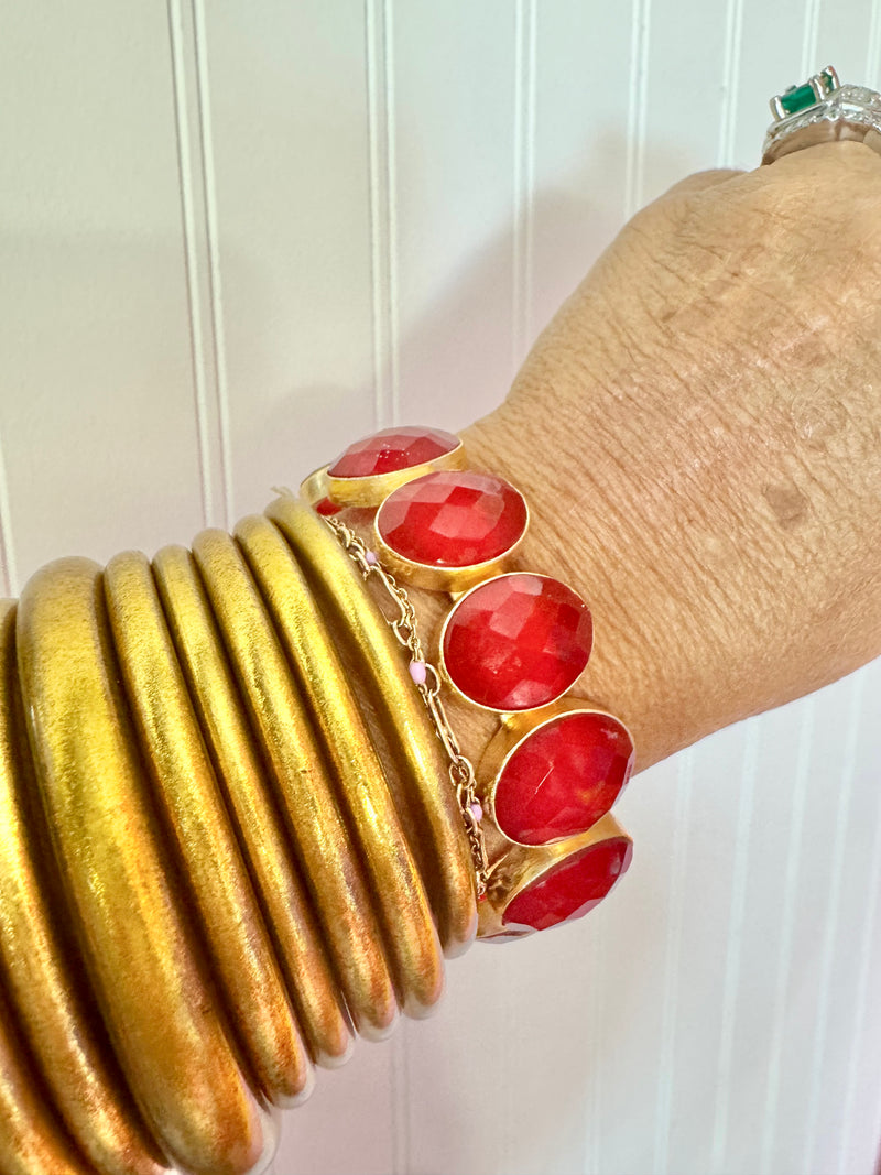 Crystal Ball Bracelet