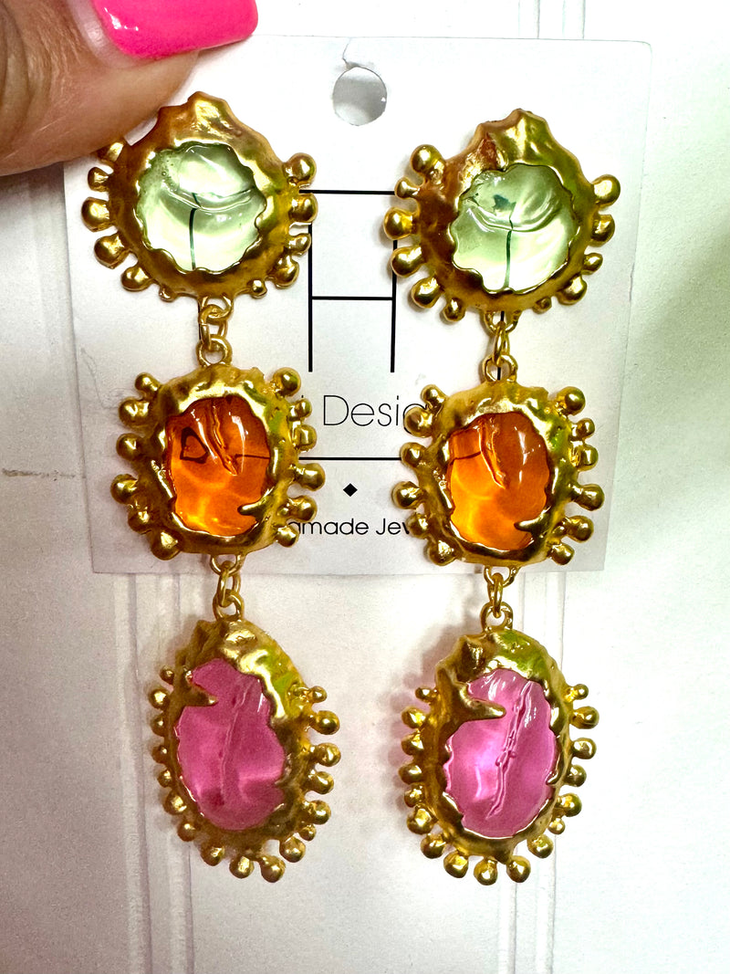 Hart Designs- Summer Sunset Earrings