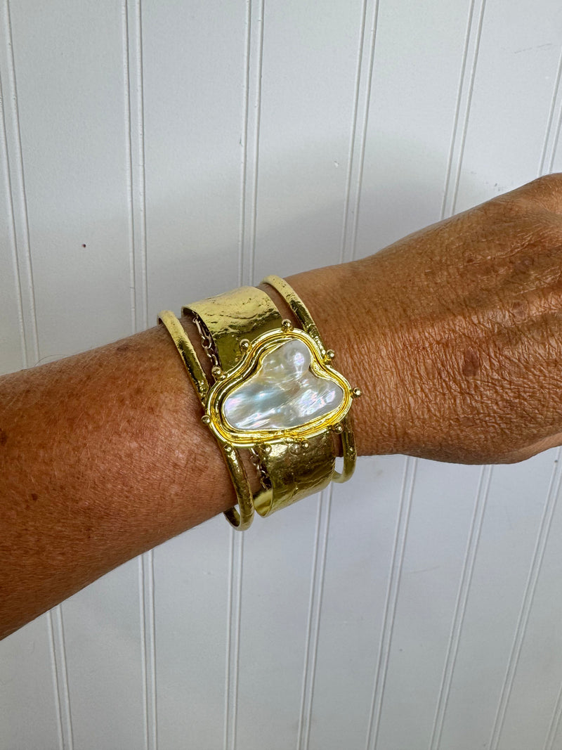 Greek Goddess Cuff Bracelet