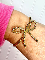 Hart Designs - Bows on my Wrist Bracelet - Gold