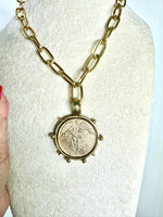 Yochi- Down Under Coin Necklace