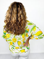Lively Lemon Knit Top