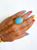 Venice Turquoise Stone Ring