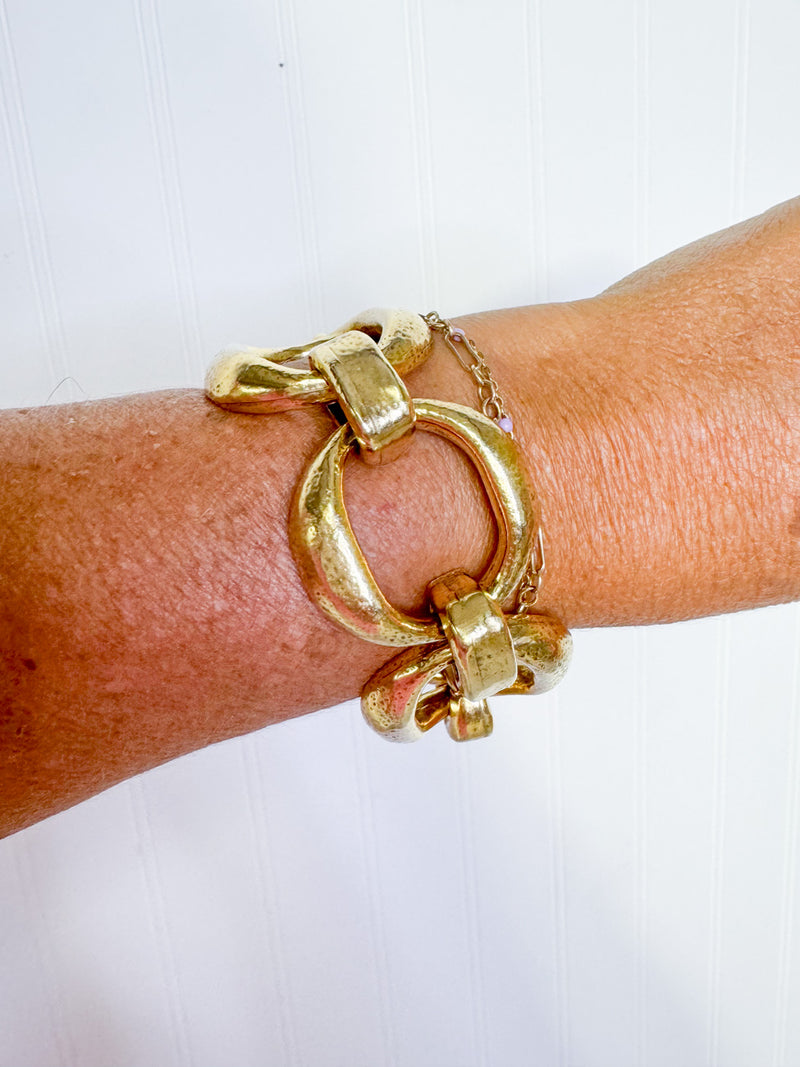 Yochi- Isabella Link Bracelet