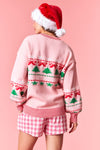 Pink Cheer Sweater