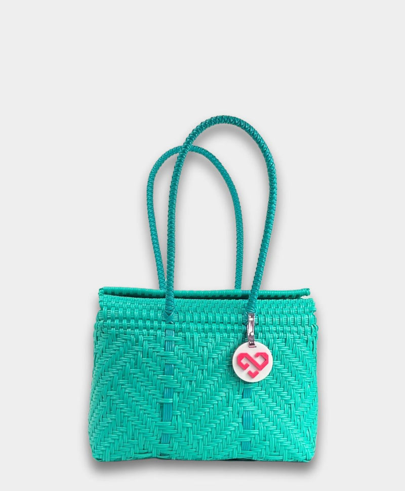 Maria Victoria - Glimmer Mint Basket Medium