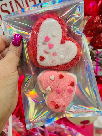 Freeze Dried Giant Marshmallow Hearts