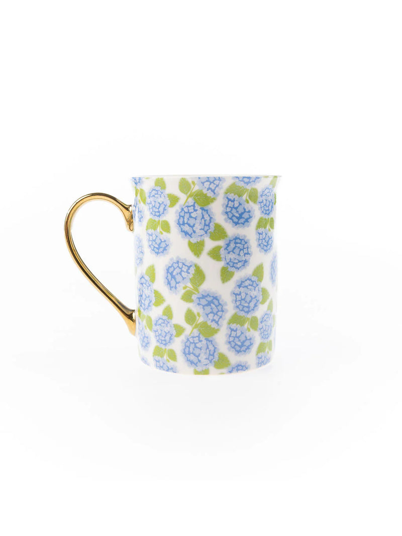 Mary Square - Ceramic Mug - Hydrangea