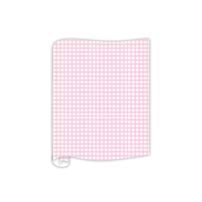 Rosanne Beck- Pink Gingham Table Runner