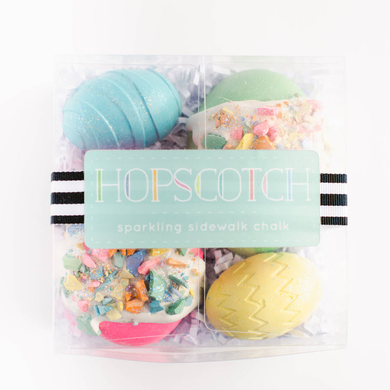 Hopscotch Sidewalk Chalk - Eggcellent