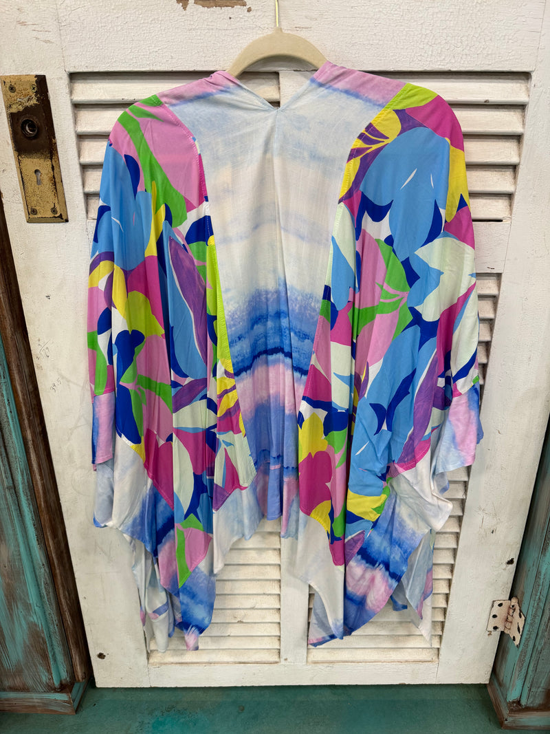 Tropical Blues Kimono