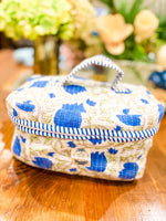 Blue Ivy Set Of 3 Cosmetic Bags