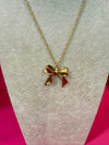 Yochi- Bows Baby Necklace