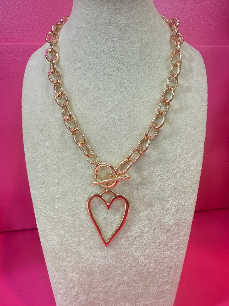 Hart Designs- Dancing Heart Necklace