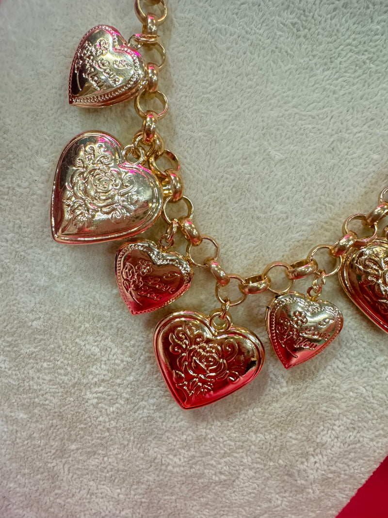 Hart Designs- Heart Charm Necklace