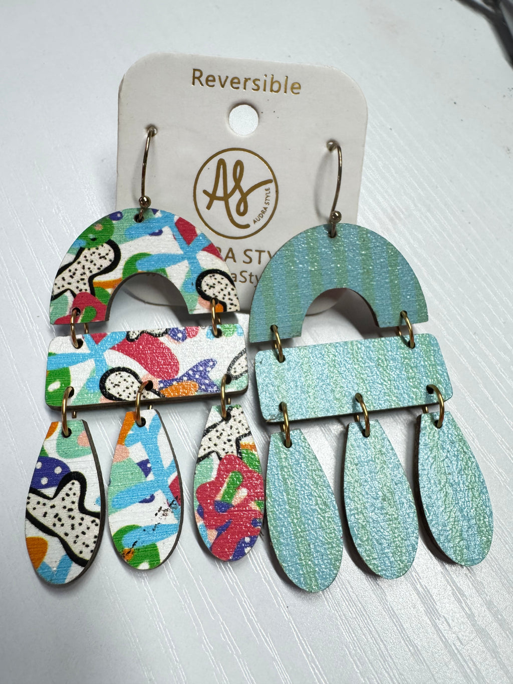 Audra Style Earrings- reversible