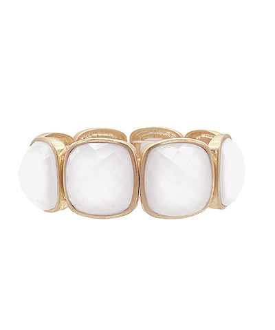 Summer Glimmer Bracelet- White