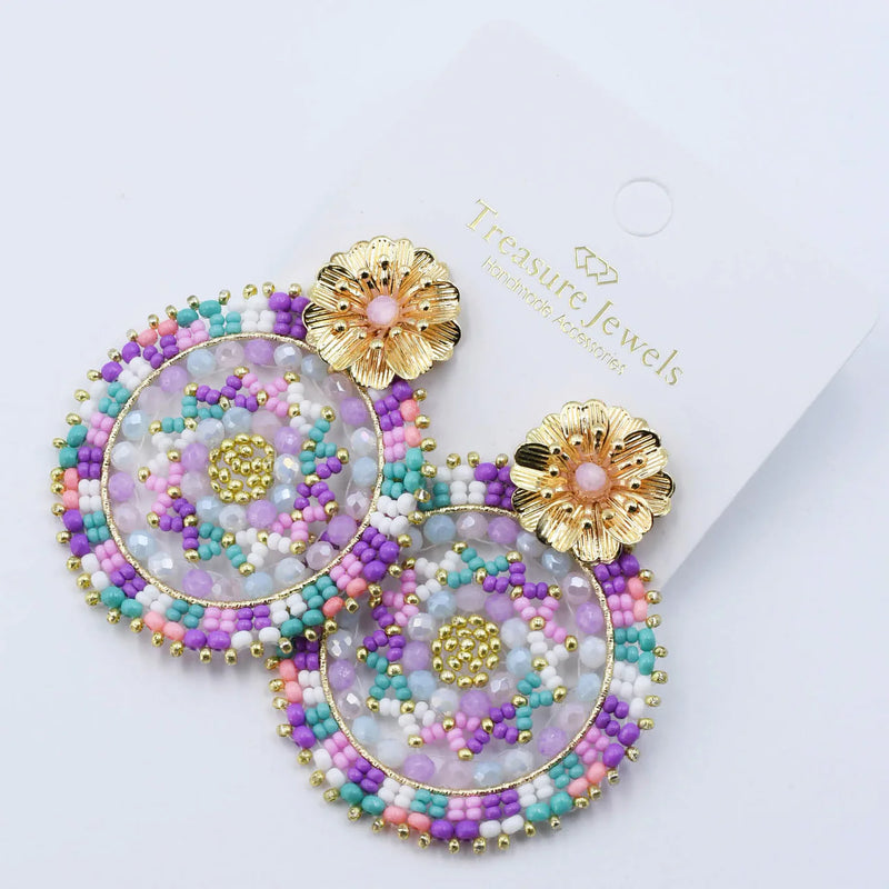 Tropics Pastel Earrings- Treasure Jewels