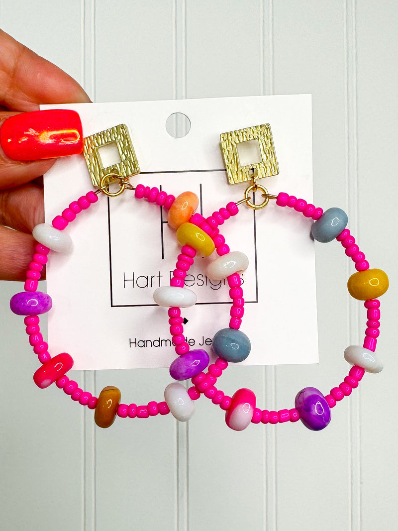 Hart Designs- Candy Crush Earrings